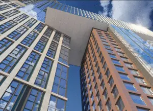 Flats from below